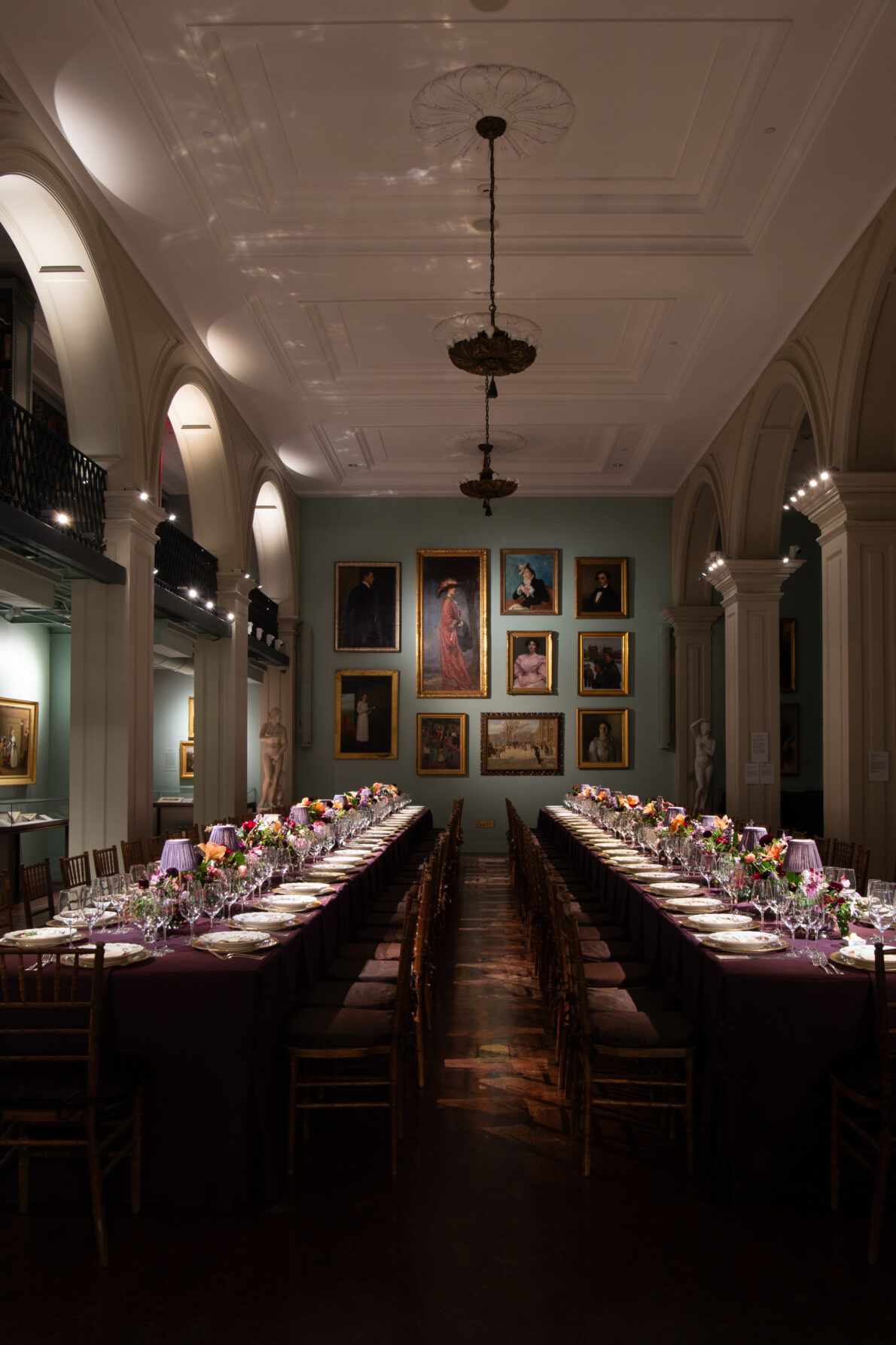 Boston Athenaeum Henry Long Room Dinner