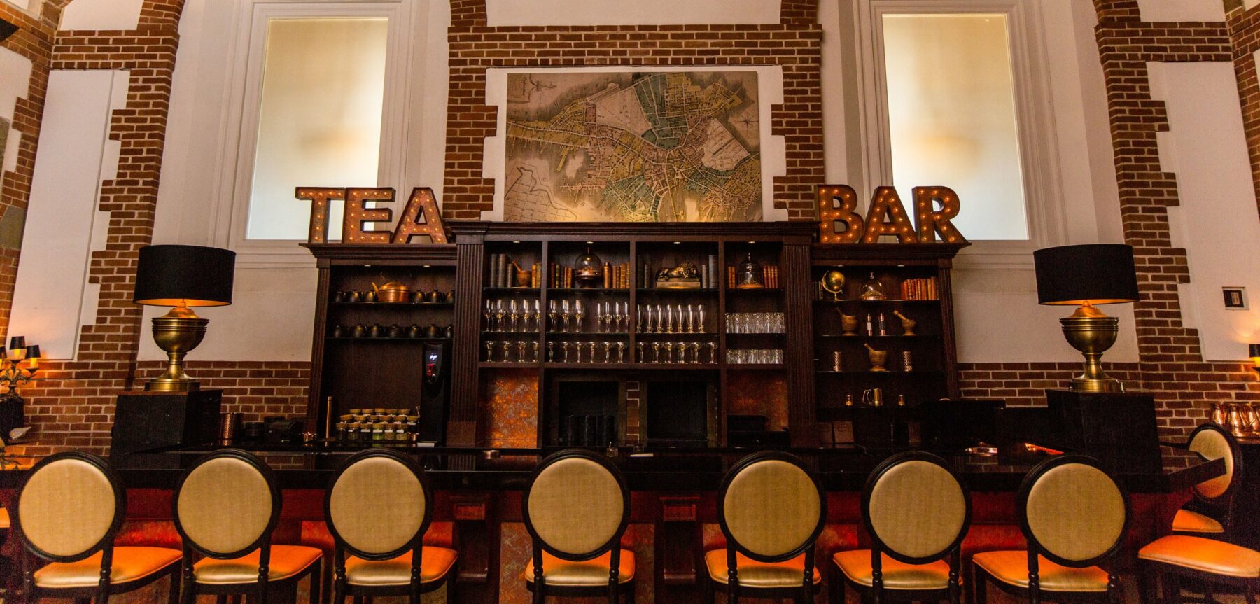 Boston Public Library Map Room Tea Lounge